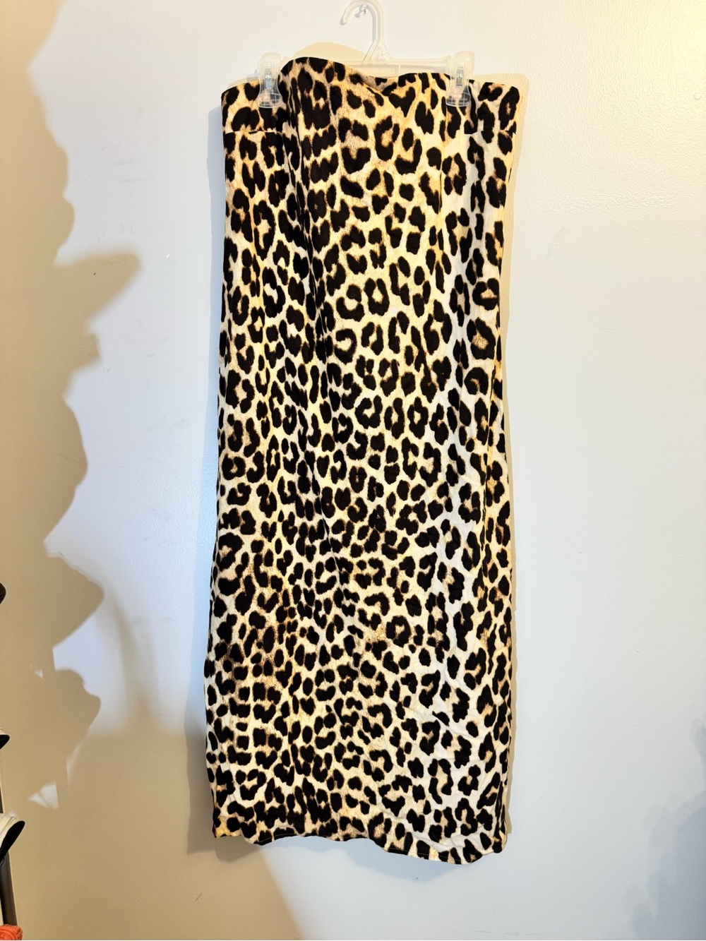 H&M Leopard Print Tube Dress
